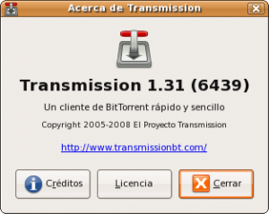 Acerca de transmission